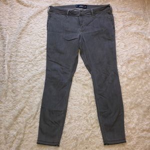 Grey hollister jeggings size 13